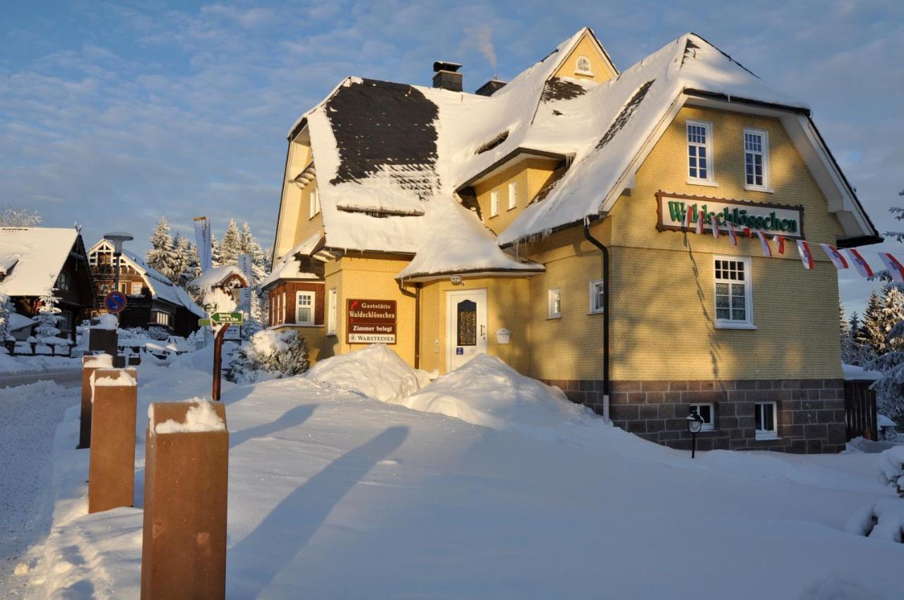 Gaststaette & Pension Waldschloesschen Оберхоф Екстериор снимка