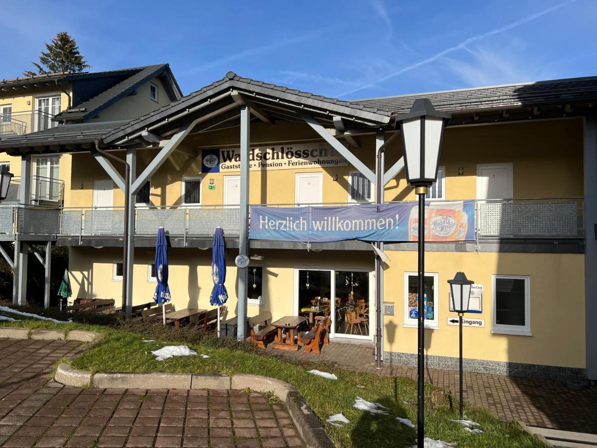 Gaststaette & Pension Waldschloesschen Оберхоф Екстериор снимка